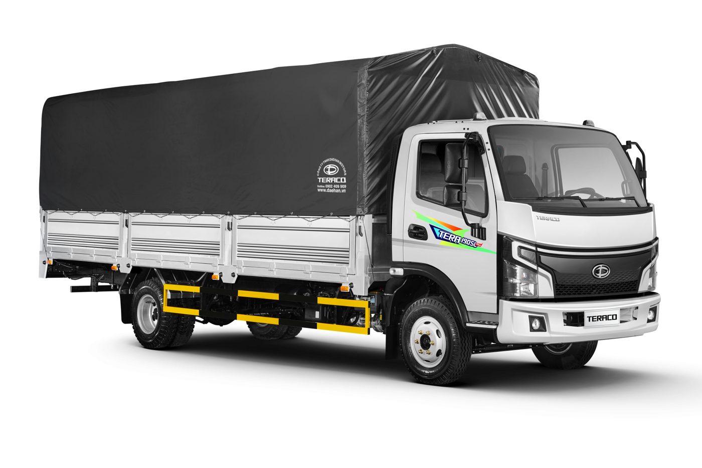 Xe tải Tera 190SL Plus thùng mui bạt dài 6m3